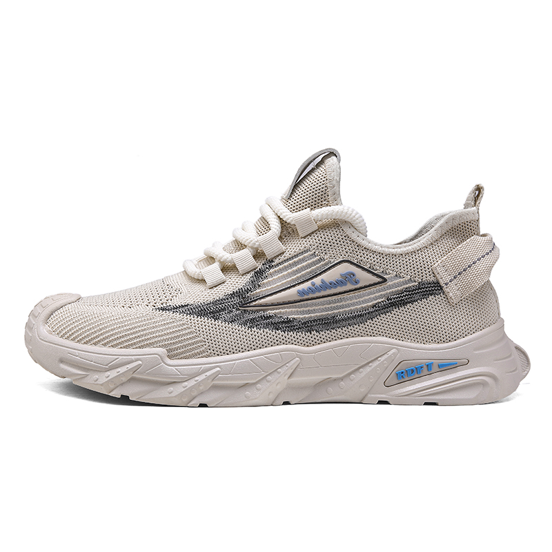 

Скользоустойчивые, износостойкие, дышащие, легкие мужские кеды Low Top Frank Mully, бежевый