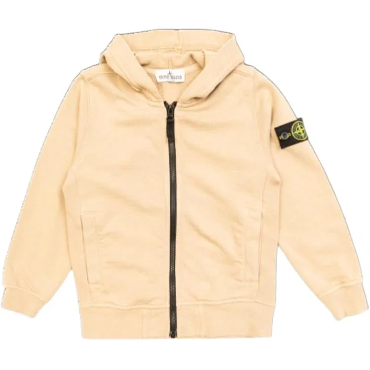 Толстовка детская с капюшоном STONE ISLAND Yellow