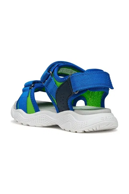 Сандалии детские SANDAL SPLUSH Geox, синий — фото 4