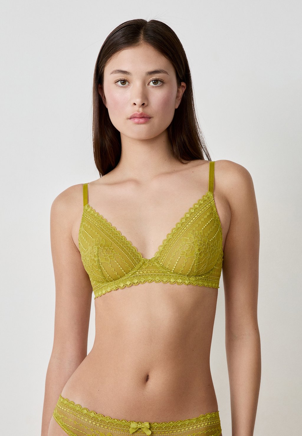 

Бюстгальтер балконет ARMATURE PANAMA - SC CLASSIQU - Underwired bra Etam, оливковый