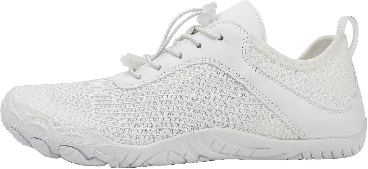 

Кроссовки для женщин и мужчин, профессиональные быстросохнущие походные кроссовки с широким носком Canbebig, белый