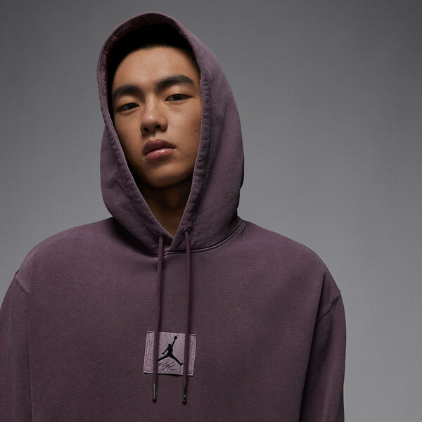 Толстовка Air Jordan Essentials Washed Pullover Hoodie 'Sky J Mauve', цвет sky j mauve — фото 2