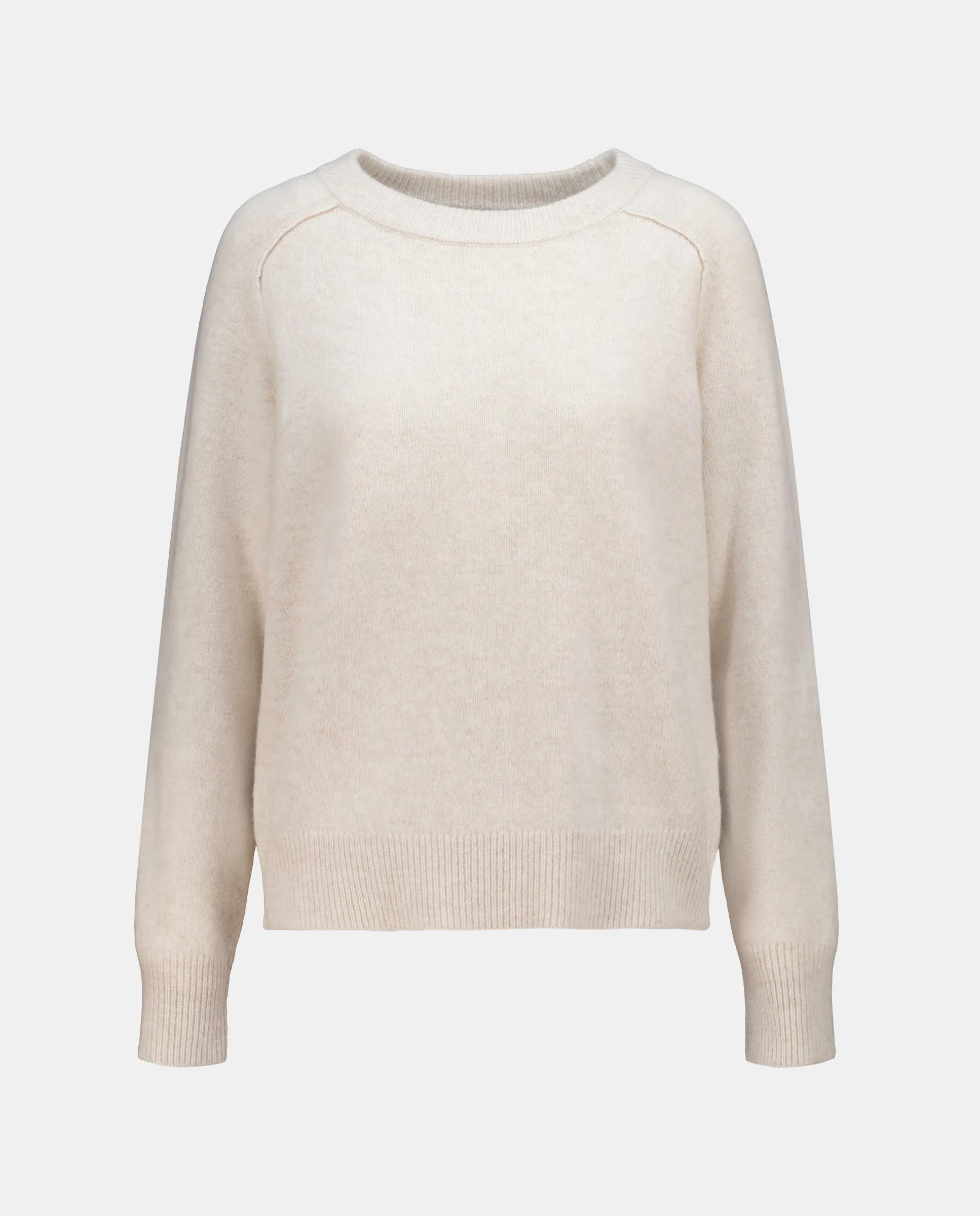 

Женский однотонный свитер с длинным рукавом Southern Cotton, бежевый