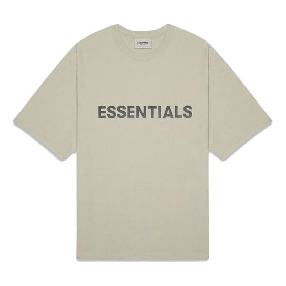 

Футболка fw20 logo tee 'moss' Fear Of God Essentials, зеленый