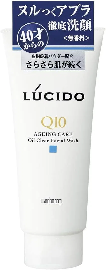 Набор для ухода за кожей Очищающая пенка для лица Lucido Q10, 130 г, 2 шт