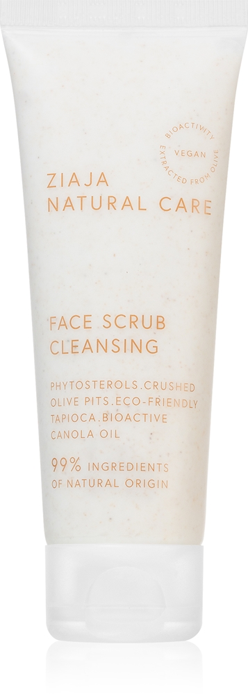 

Натуральное отшелушивающее очищающее средство для лица Ziaja, 70 мл