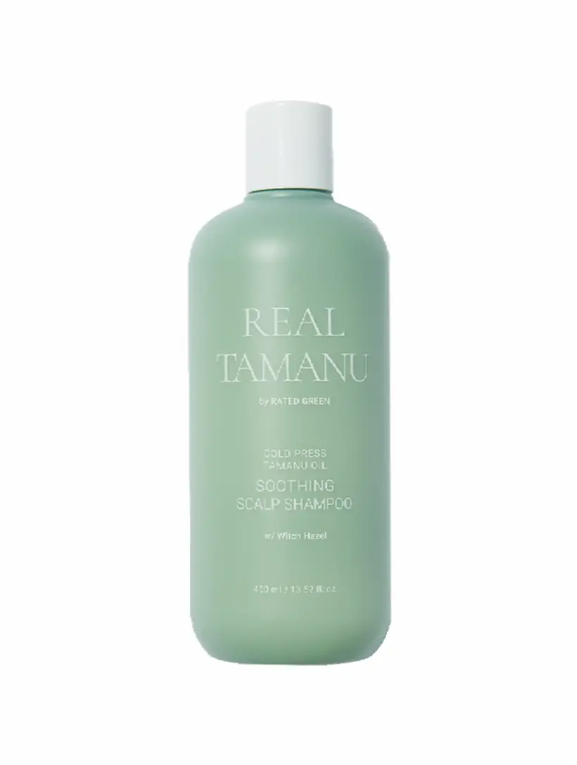 

Успокаивающий шампунь RATED GREEN с маслом таману холодного отжима, 400 мл Rated Green