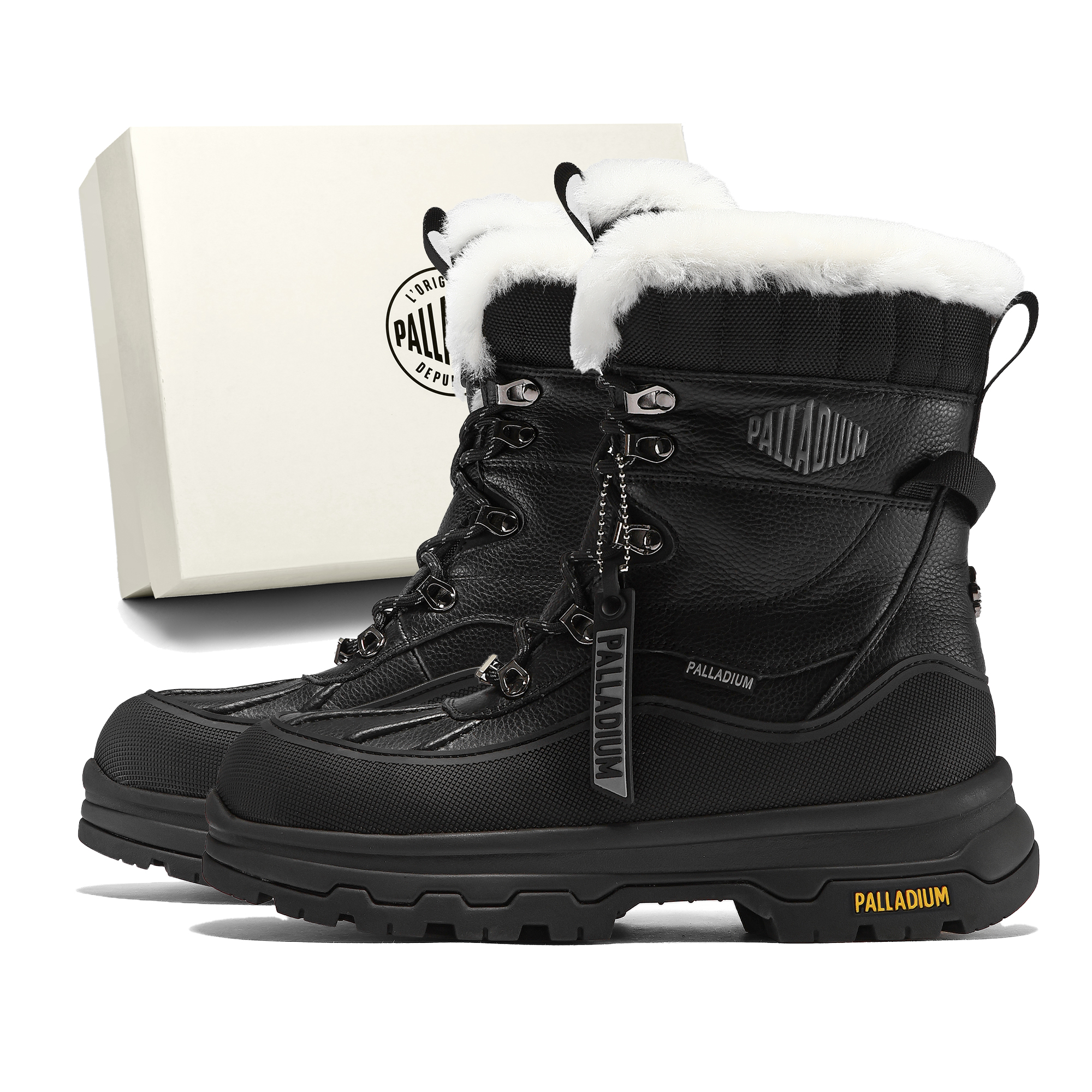 

Кроссовки Crew Snow Boots Unisex Palladium, черный[consider 1 size down]