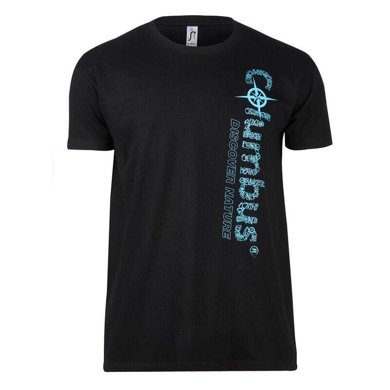 

Хлопковая футболка с коротким рукавом с логотипом Columbus, черная Columbus Outdoor, цвет negro