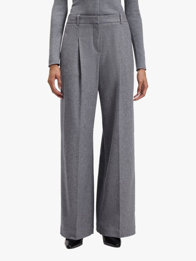 

Брюки BOSS Tiana из шерстяной смеси HUGO BOSS, Light/Pastel Grey