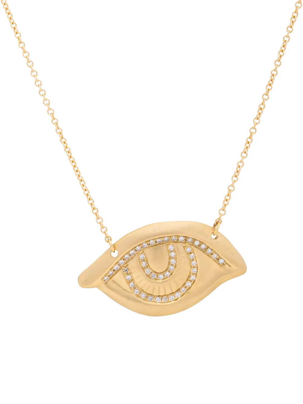 

Ожерелье Soley из желтого золота 14 карат с бриллиантами Yrusha, золотистый