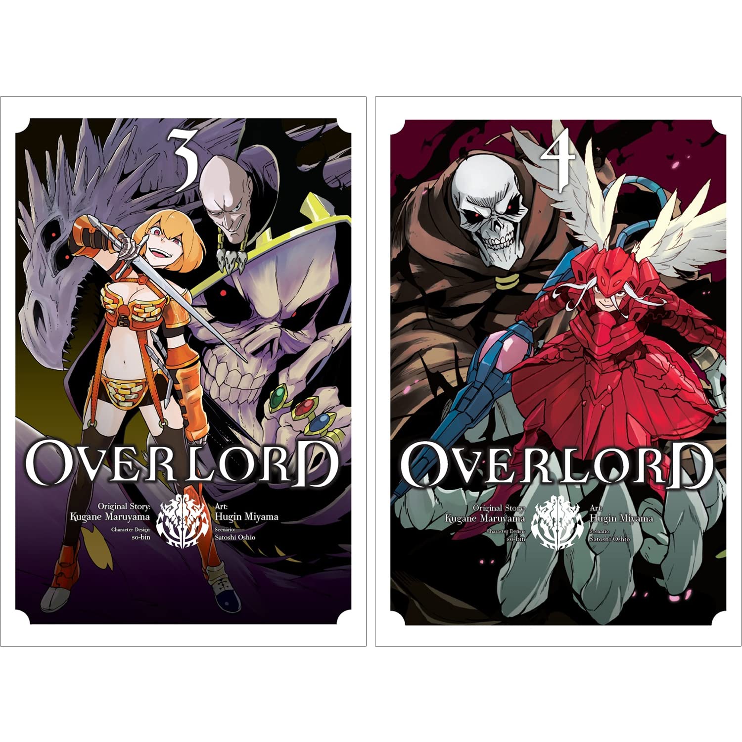 Overlord Manga 14-book Set: Vol. 1-14 (Yen Press) выгодно купить