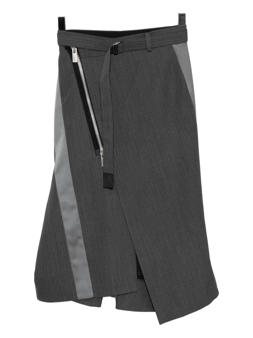 

Асимметричная юбка SACAI, серый