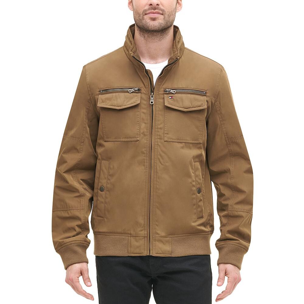 

Мужской легкий бомбер Tommy Hilfiger Performance, цвет Khaki