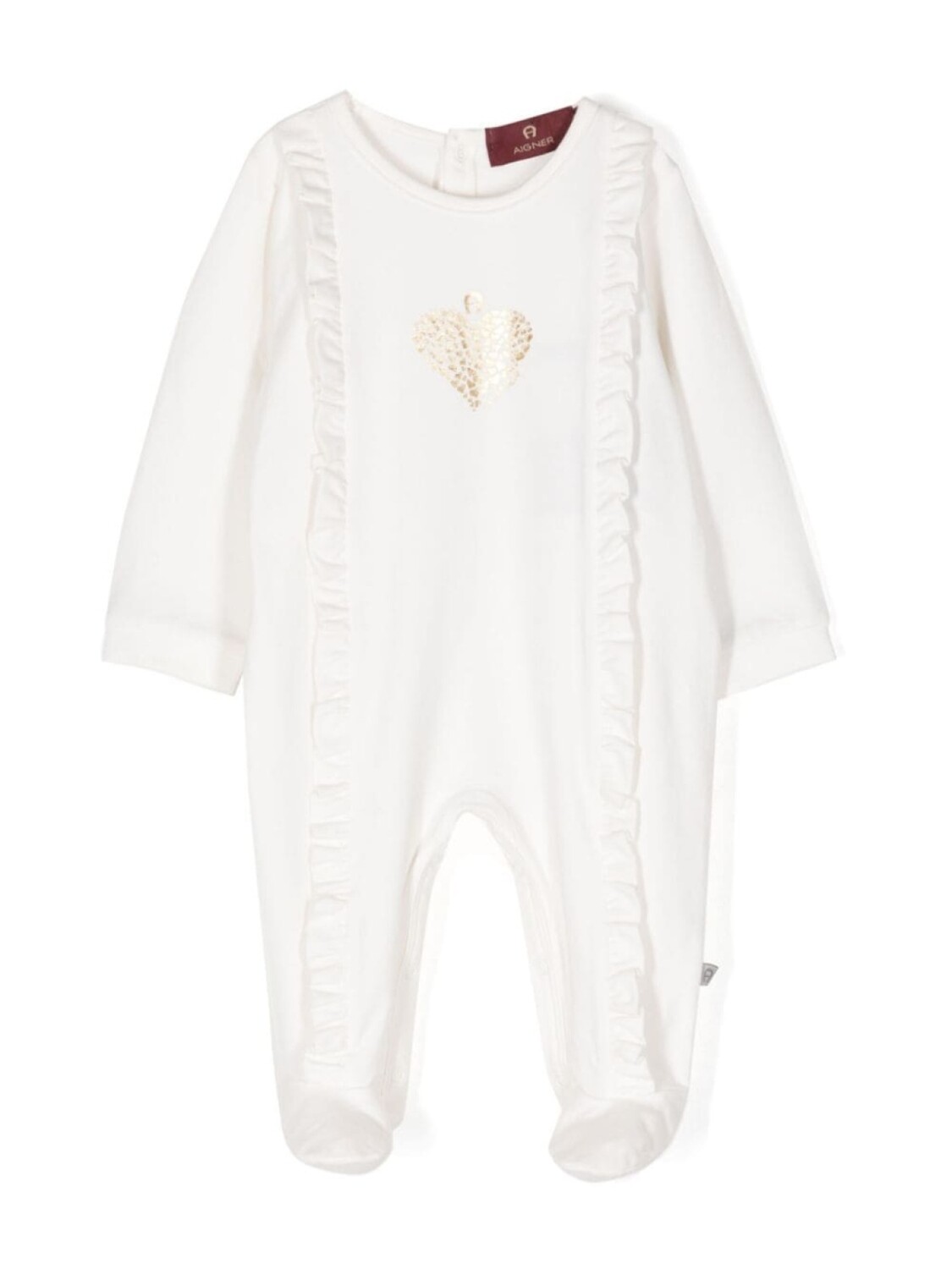 

Aigner Kids пижама Pima с оборками, серый