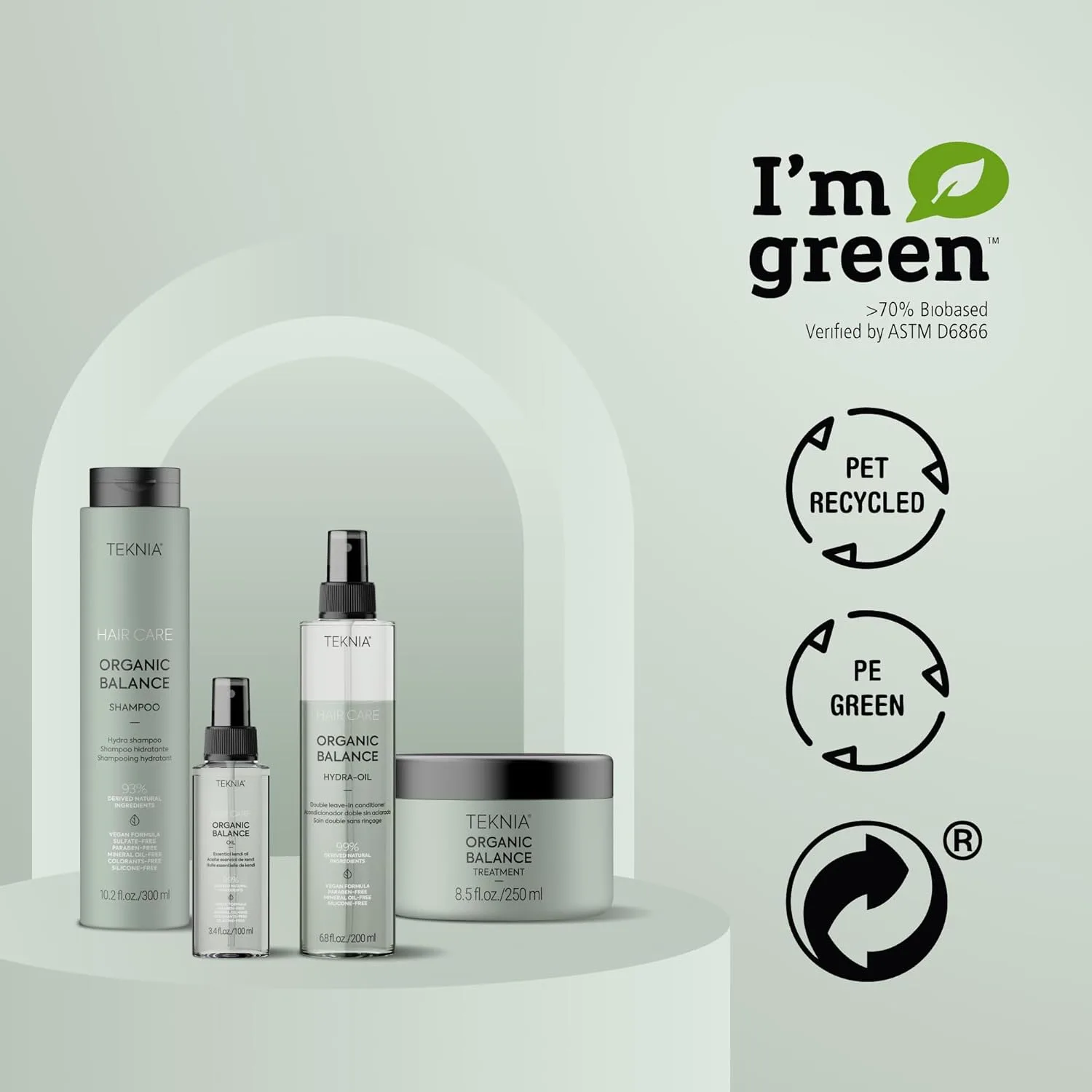 LAKMÉ Teknia Organic Balance Treatment, увлажняющая маска для волос, средство для глубокого увлажнения волос, 8,5 жидких унций — фото 4