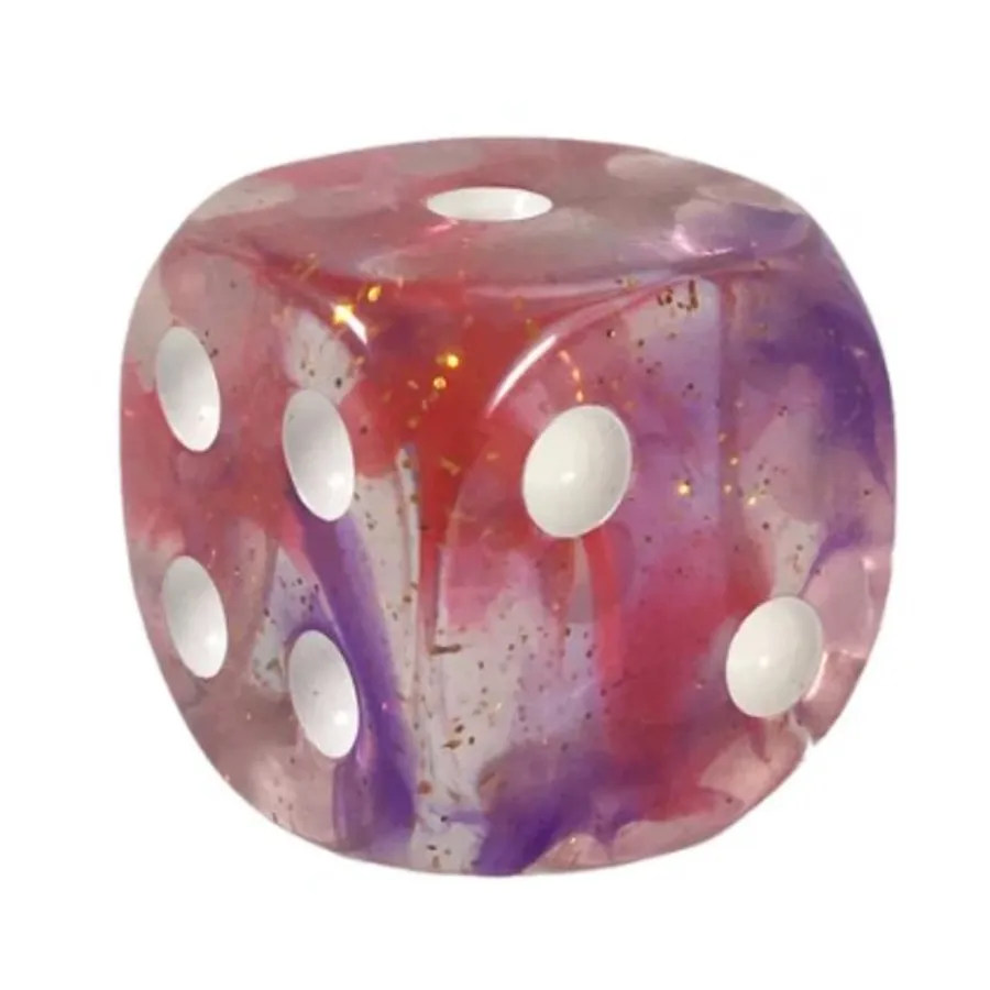 

d6 18 мм Волшебная фея с белым (12), Game Dice - Diffusion (Role 4 Initiative)
