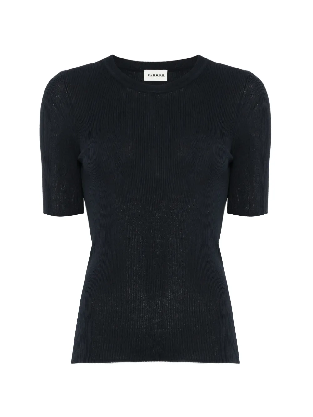 

Рифленая футболка с короткими рукавами P.A.R.O.S.H., синий