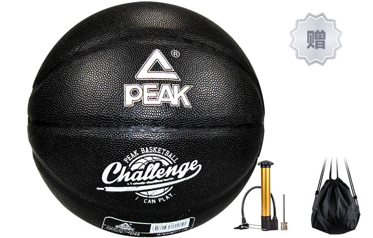 

PEAK Баскетбольный мяч PU черный размер 7 тренировочный unisex Китай