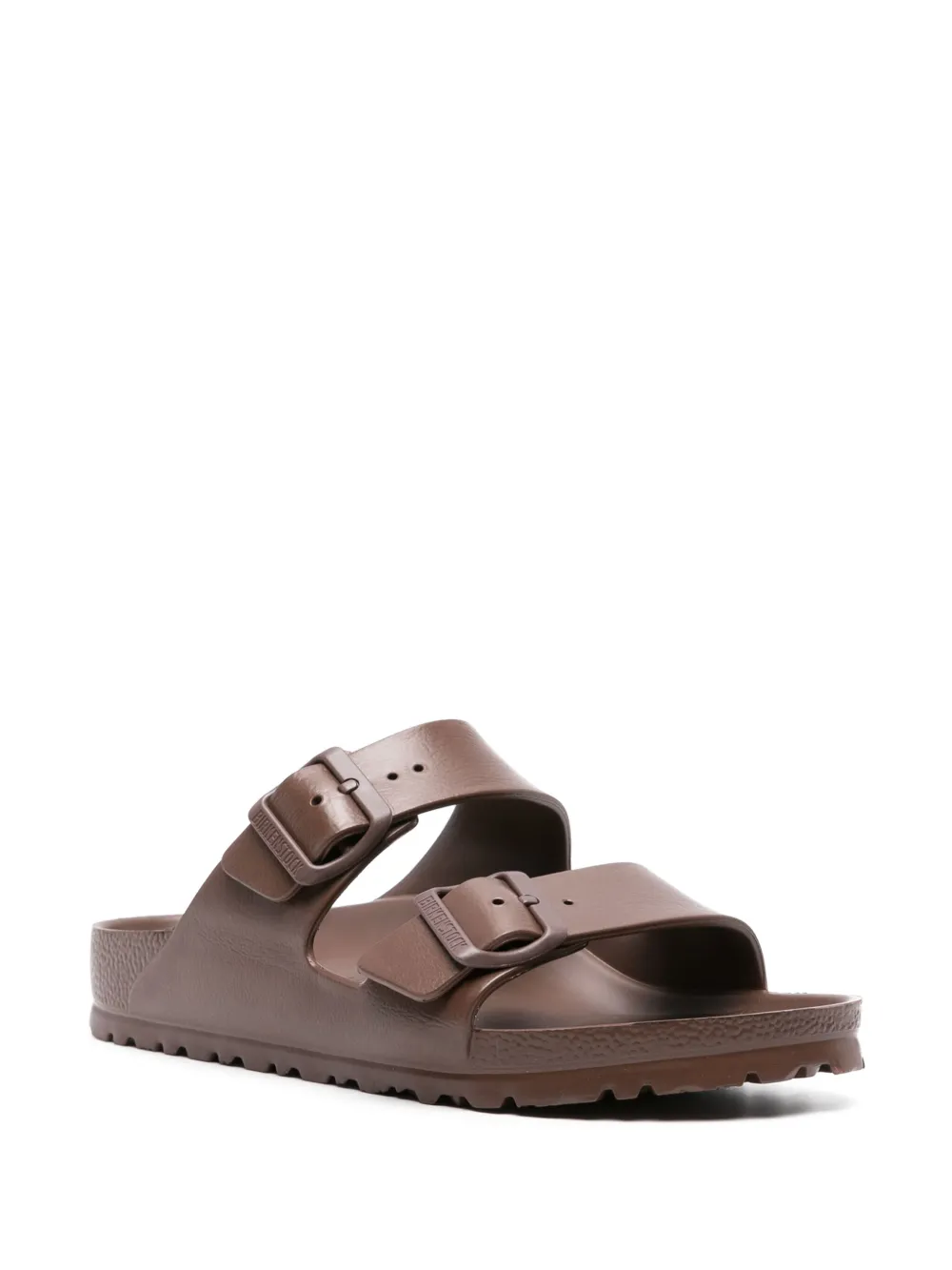 Сандалии Arizona с открытым носком BIRKENSTOCK, коричневый — фото 2