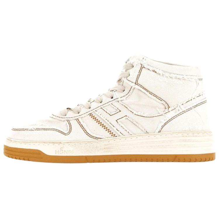 

H630 High top стильные скейтбординговые кроссовки мужские белые HOGAN, original shoe box included