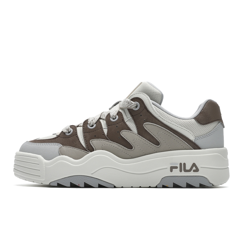 

Кроссовки FILA Rosetta Skateboarding Shoes Women's Low-top Reddish-brown Gray / Scroll Brown, серый