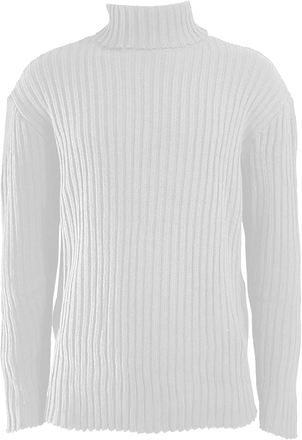 

Мужской свитер с высоким воротником Slim Fit зимний однотонный Gsywaipei