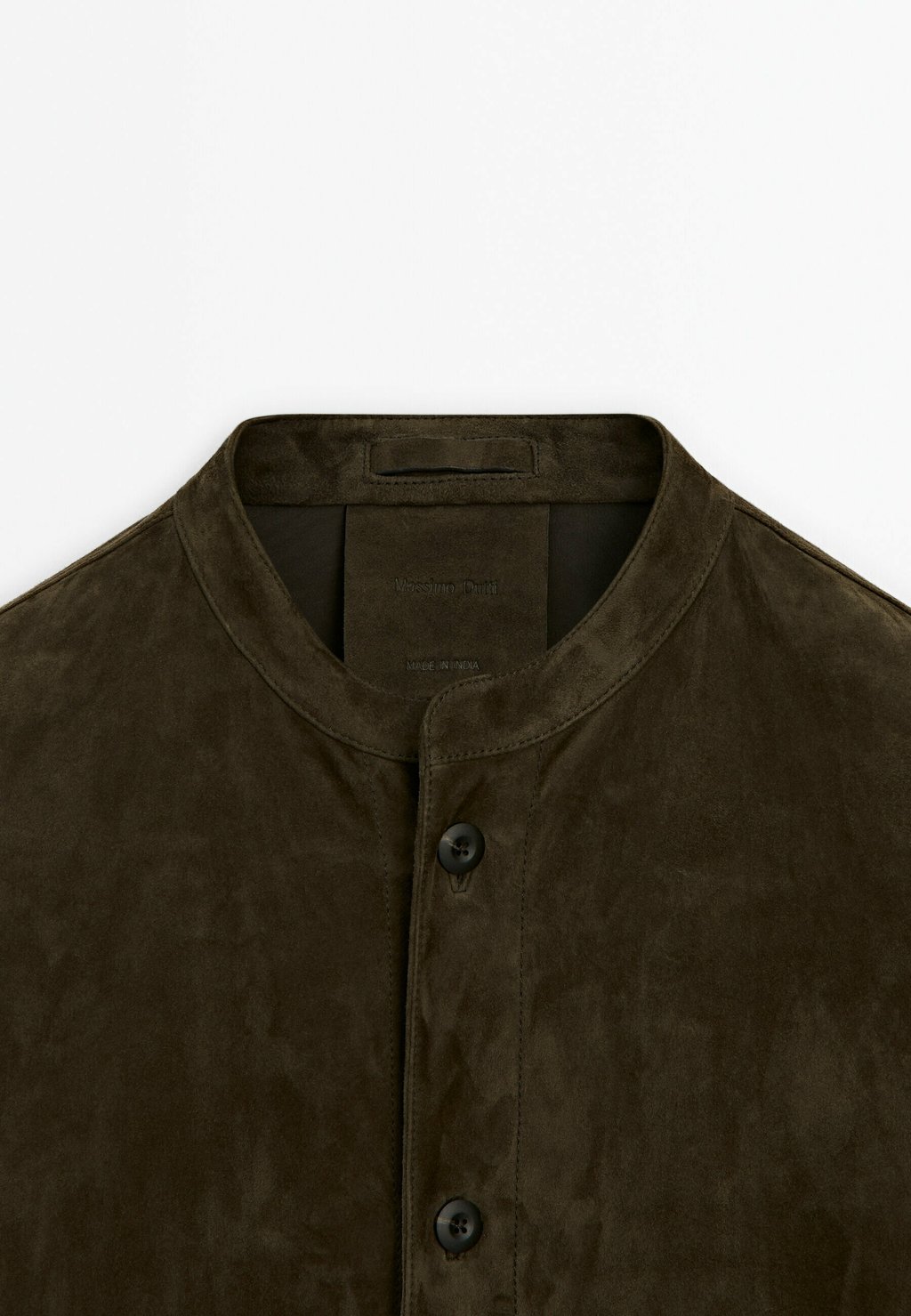 

Летняя куртка MAO COLLAR Massimo Dutti, коричневый