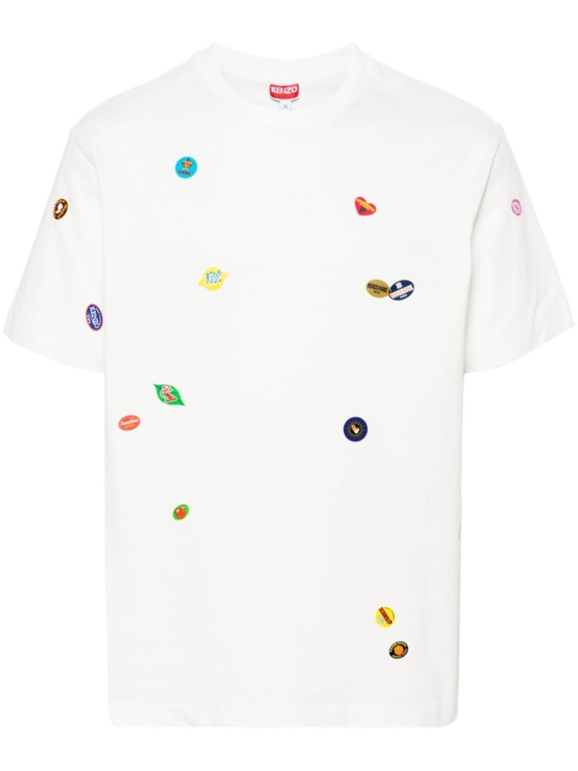 

Футболка Fruit Stickers Kenzo, белый
