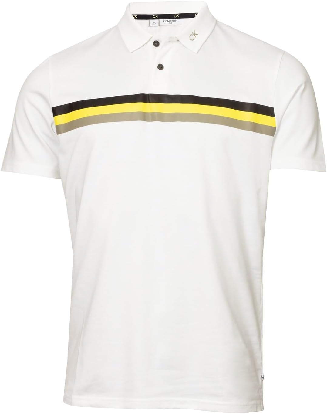 

Мужская легкая влагоотводящая рубашка-поло для гольфа Calvin Klein Parker, White/Acid Yellow, Белый, Мужская легкая влагоотводящая рубашка-поло для гольфа Calvin Klein Parker, White/Acid Yellow