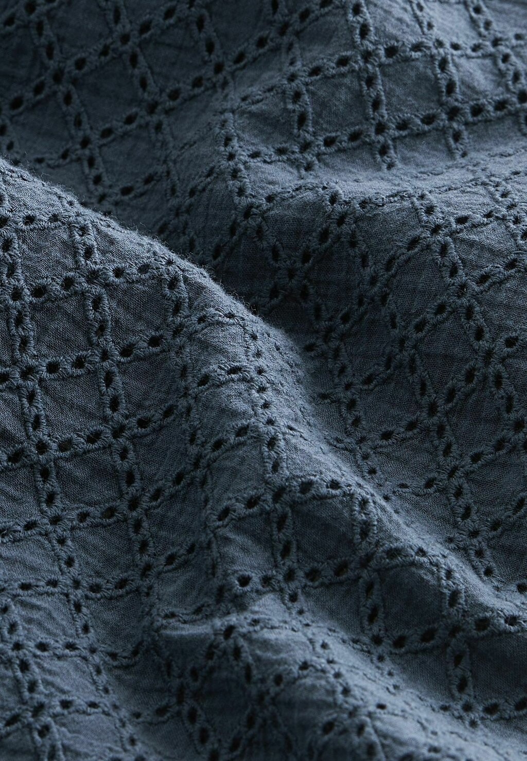 

REGULAR FIT Next, Рубашка Next, темно-синий Broderie Short Sleeve