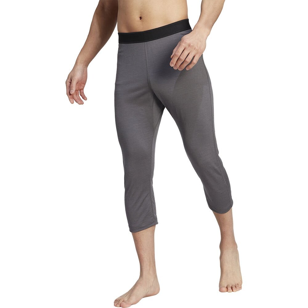 

Леггинсы adidas Xperior Merino 200 3/4, серый