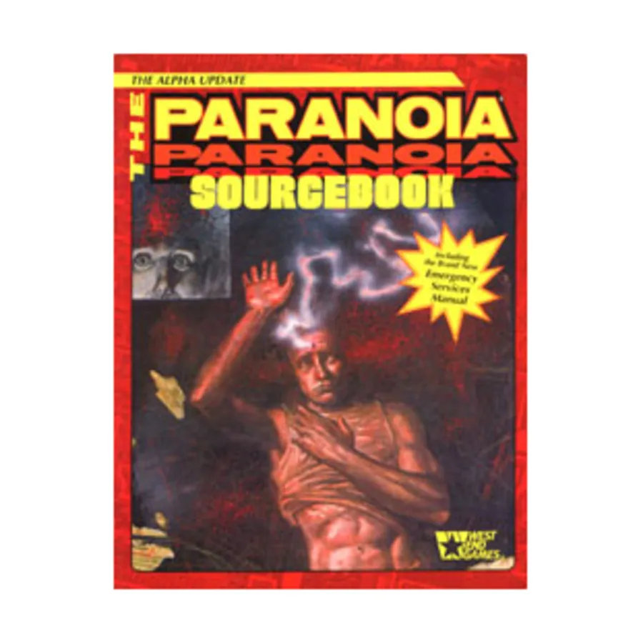 

Paranoia Sourcebook, Paranoia (2nd Edition), мягкая обложка