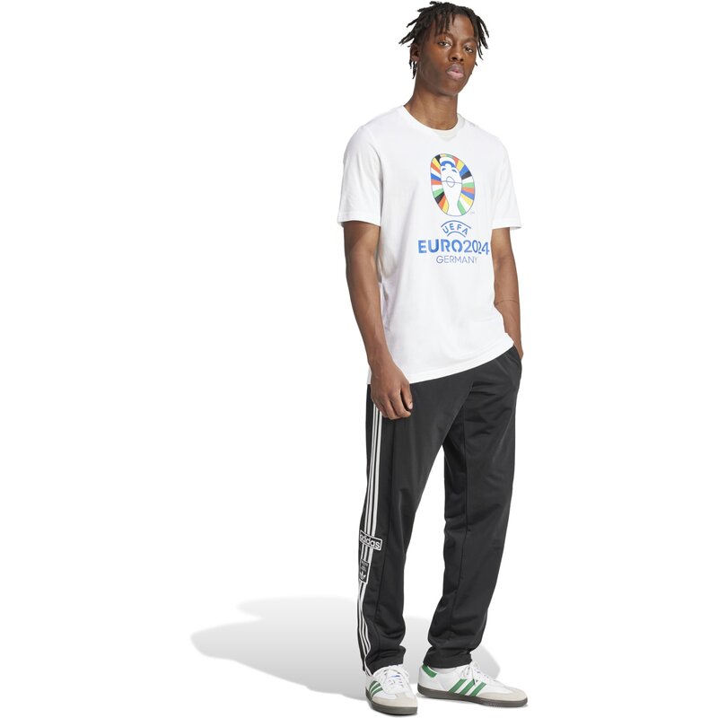 Официальная эмблема фан-футболки Adidas, белый — фото 4