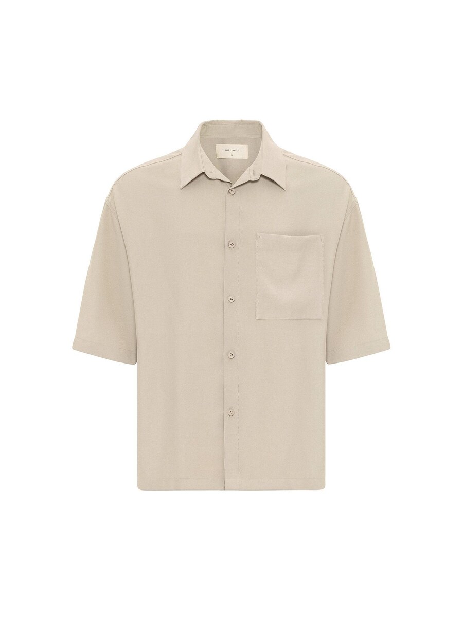 

Рубашка на пуговицах классического кроя Antioch Ricardo, бежевый