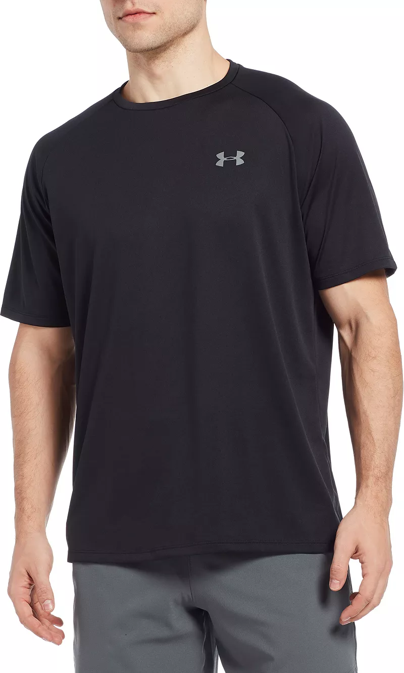 

Мужская футболка с коротким рукавом Under Armour Tech 2.0, черный/графит