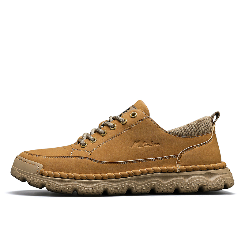 

Mulinsen Мужские низкие кеды повседневные хаки, цвет Khaki