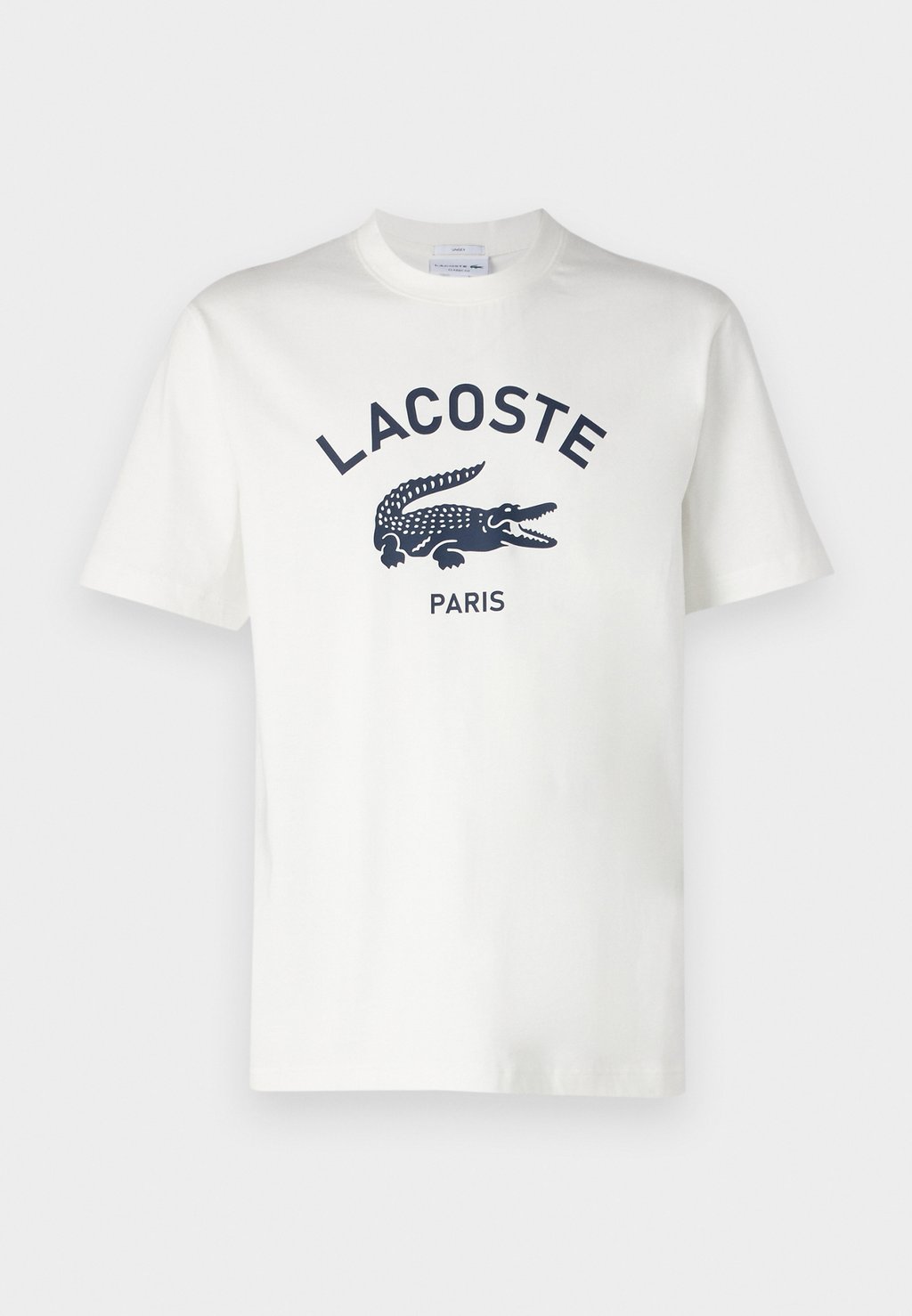 

Футболка с принтом Lacoste, молочный