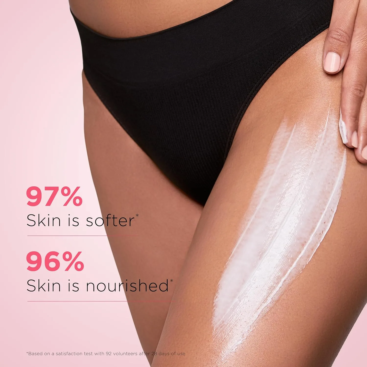 Clarins Moisture-Rich Body Lotion, интенсивно увлажняет, питает, смягчает и разглаживает, нежирная и быстро впитывается, 88% натуральных ингредиентов, крем для тела с маслом ши, для сухой кожи — фото 2