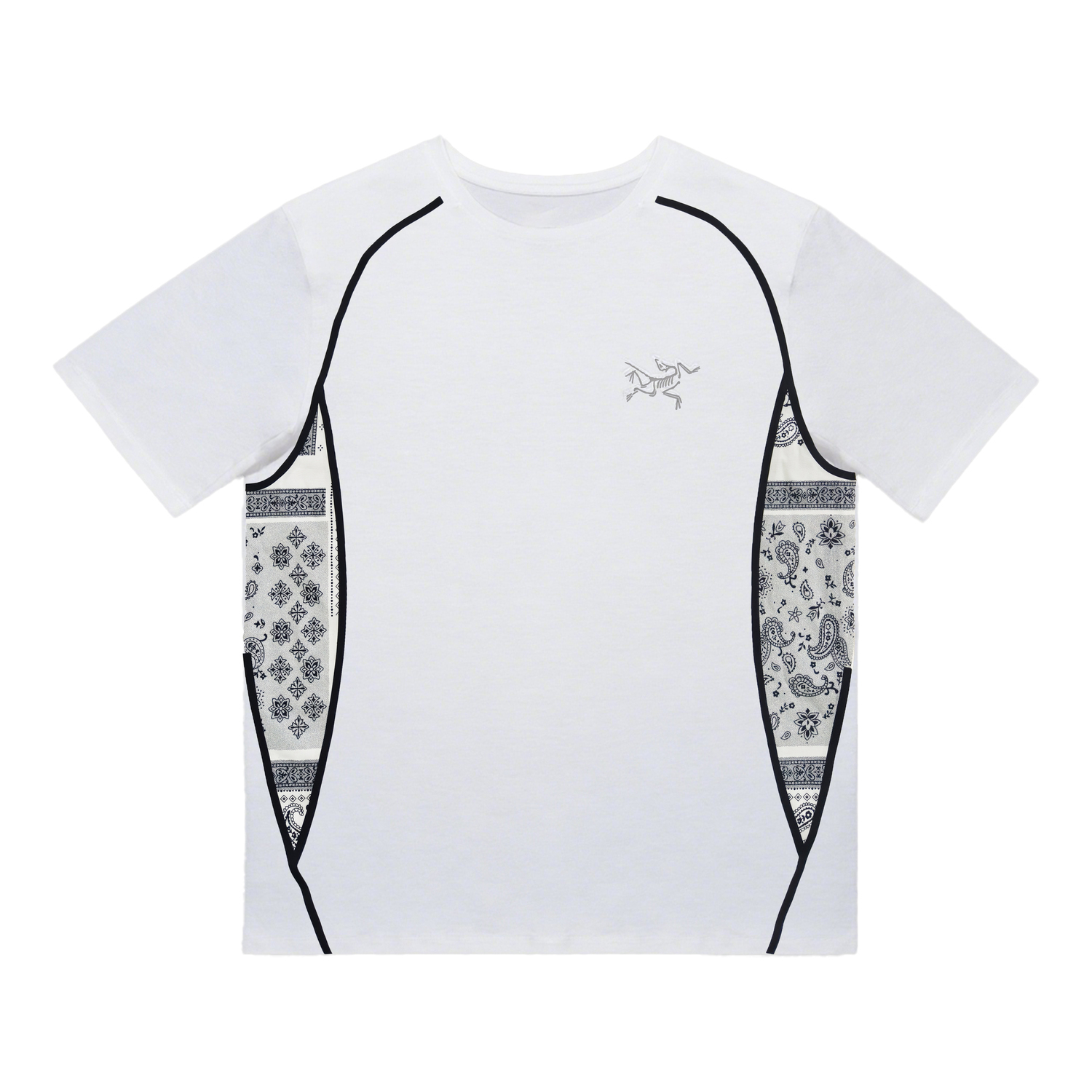 Arcteryx Футболка Kragg Unisex цвета Ivory White/White Light
