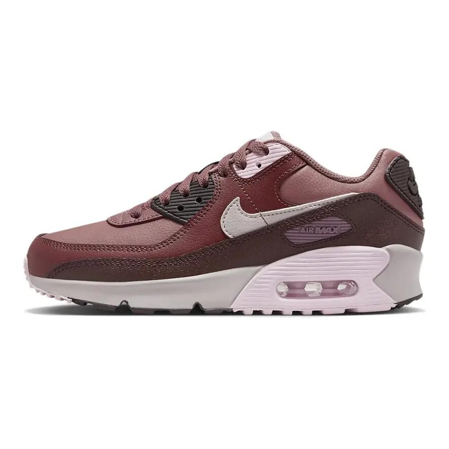 

Кроссовки Nike Air Max 90 Leather GS 'Smokey Mauve Earth', розовый