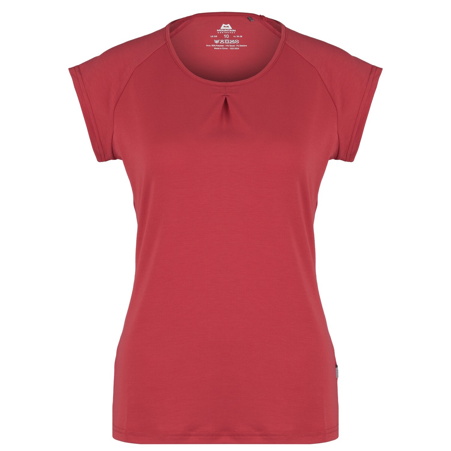 

Функциональная рубашка Mountain Equipment Women's Equinox Tee, цвет Rosewood
