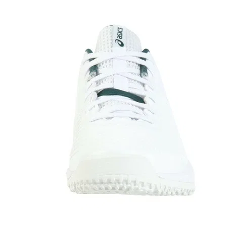 Теннисные кроссовки для грунта и искусственной травы «Prestige Neo OC Wide» от ASICS, White X Silver — фото 4