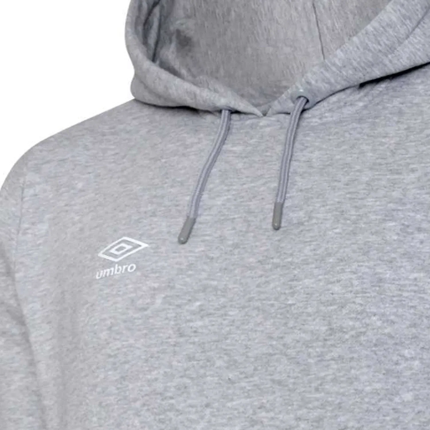 Худи для мальчиков с логотипом Umbro, бледно-серый — фото 4