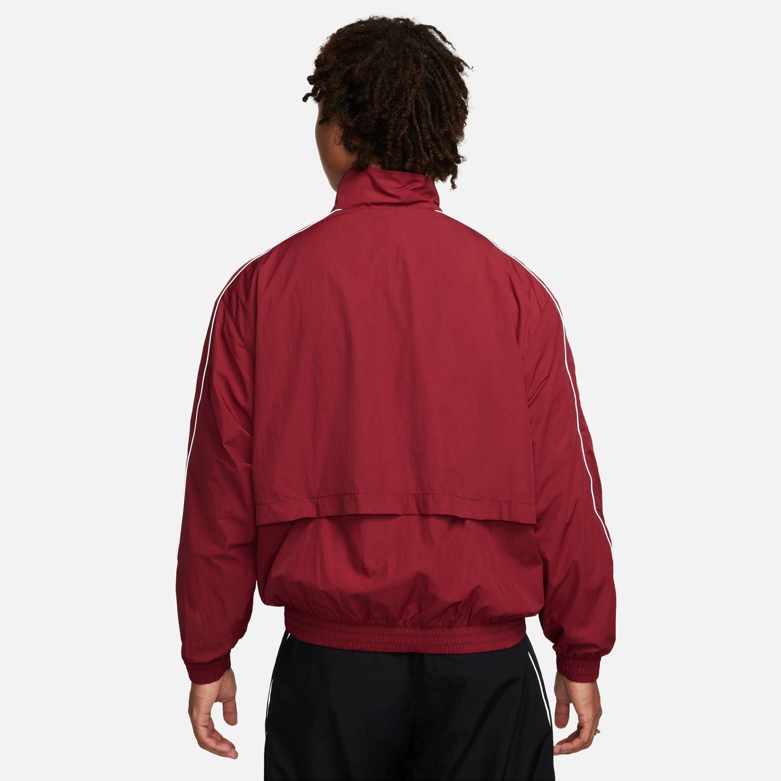Спортивная куртка Nike Sportswear Solo Swoosh Woven Track Jacket, цвет «красный» — фото 2