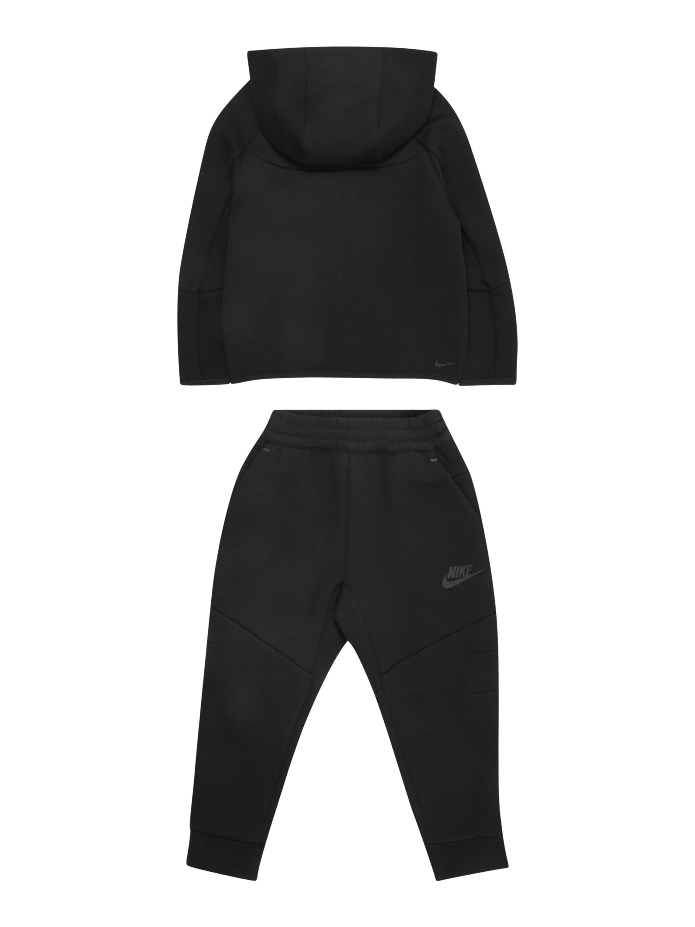 Nike Sportswear Спортивный костюм 'TECH FLEECE' в черном цвете — фото 2