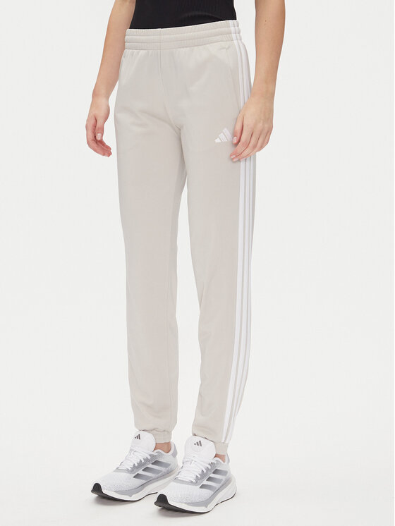 

Спортивные брюки обычного кроя Tricot 3-Stripes JD4536 Adidas, бежевый