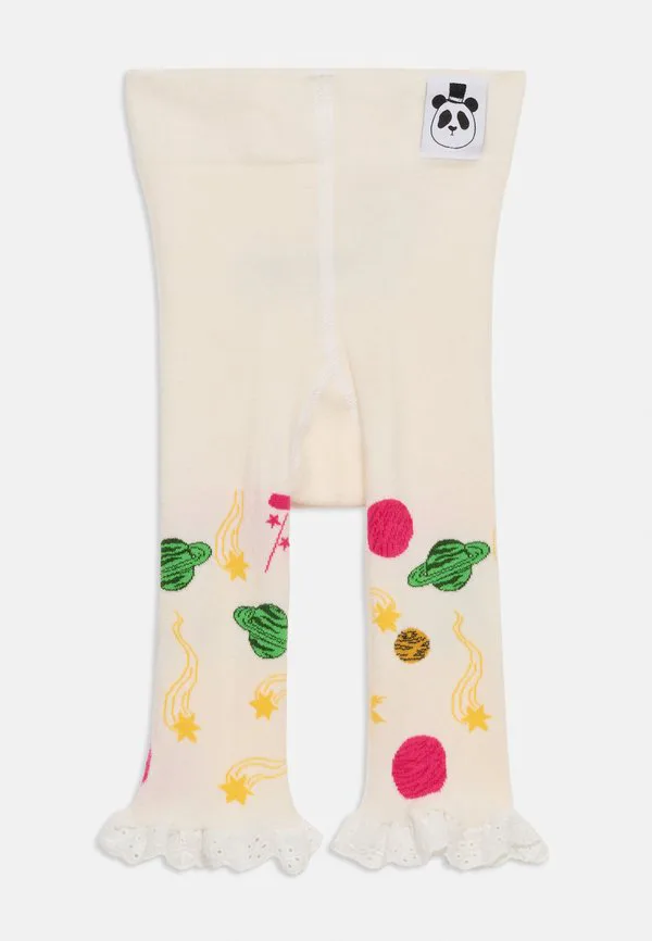 Космические леггинсы и брюки Mini Rodini, Off-White