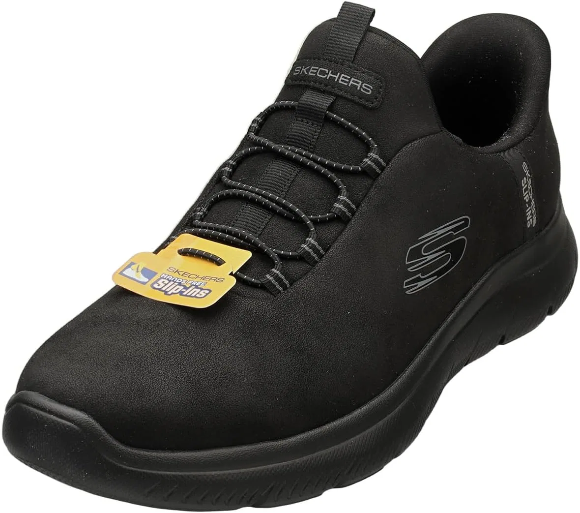 Мужские кроссовки Skechers Summits Korlo Hands Free без шнурков, Black