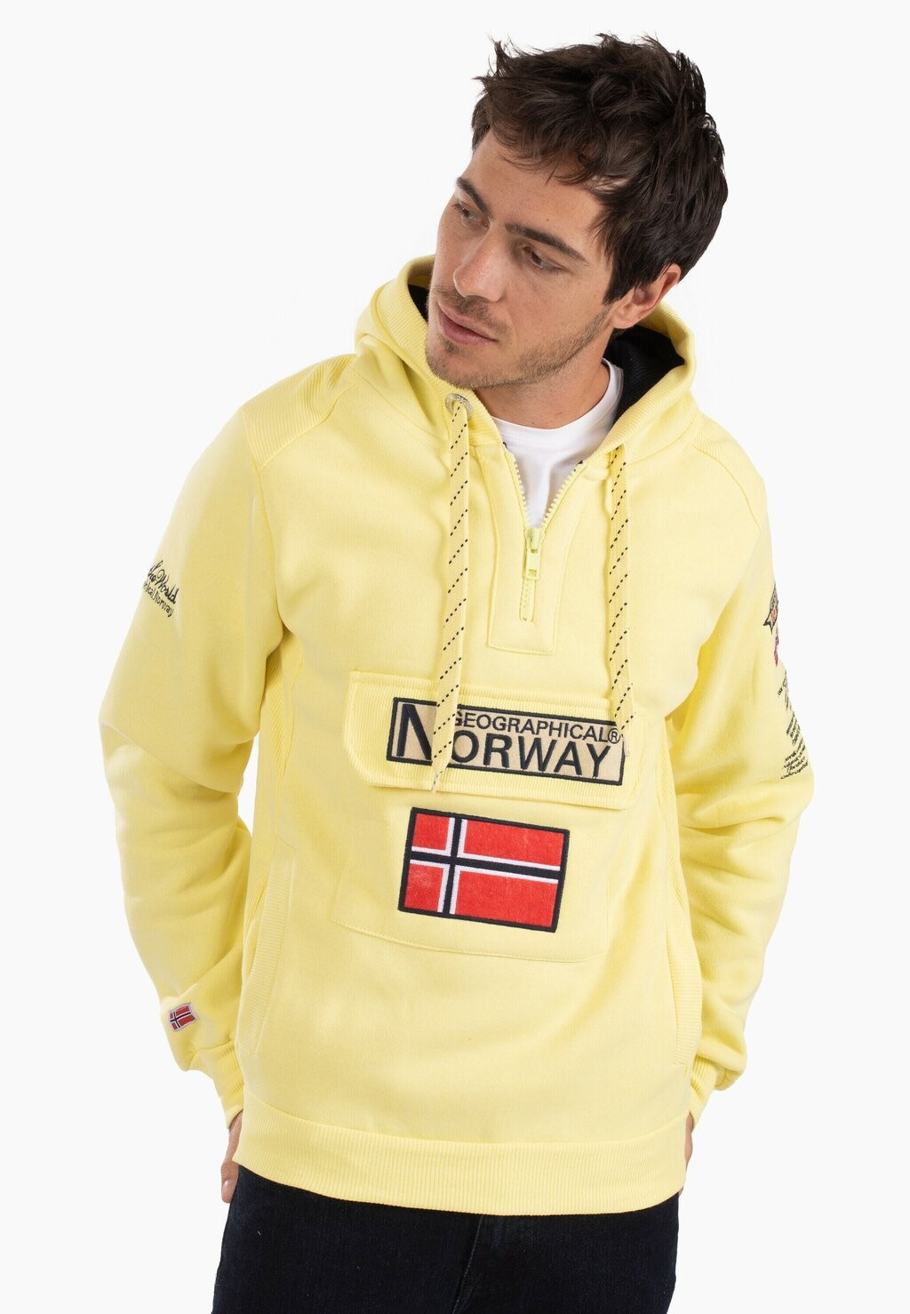 

Толстовка GYMCLASS Geo Norway, цвет yellow